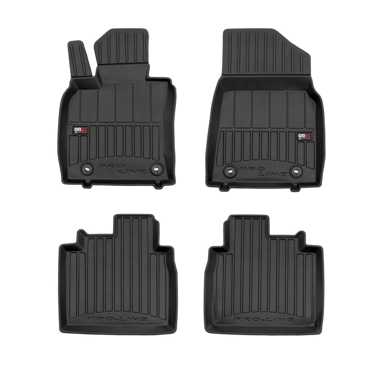 Lexus ES Floor Mat - Omac - Premium TPE - Black - 2018